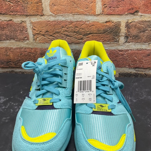 Adidas ZX 8000 OG ‘Aqua’ EG8784 Size 9 • NWT - Picture 2 of 5